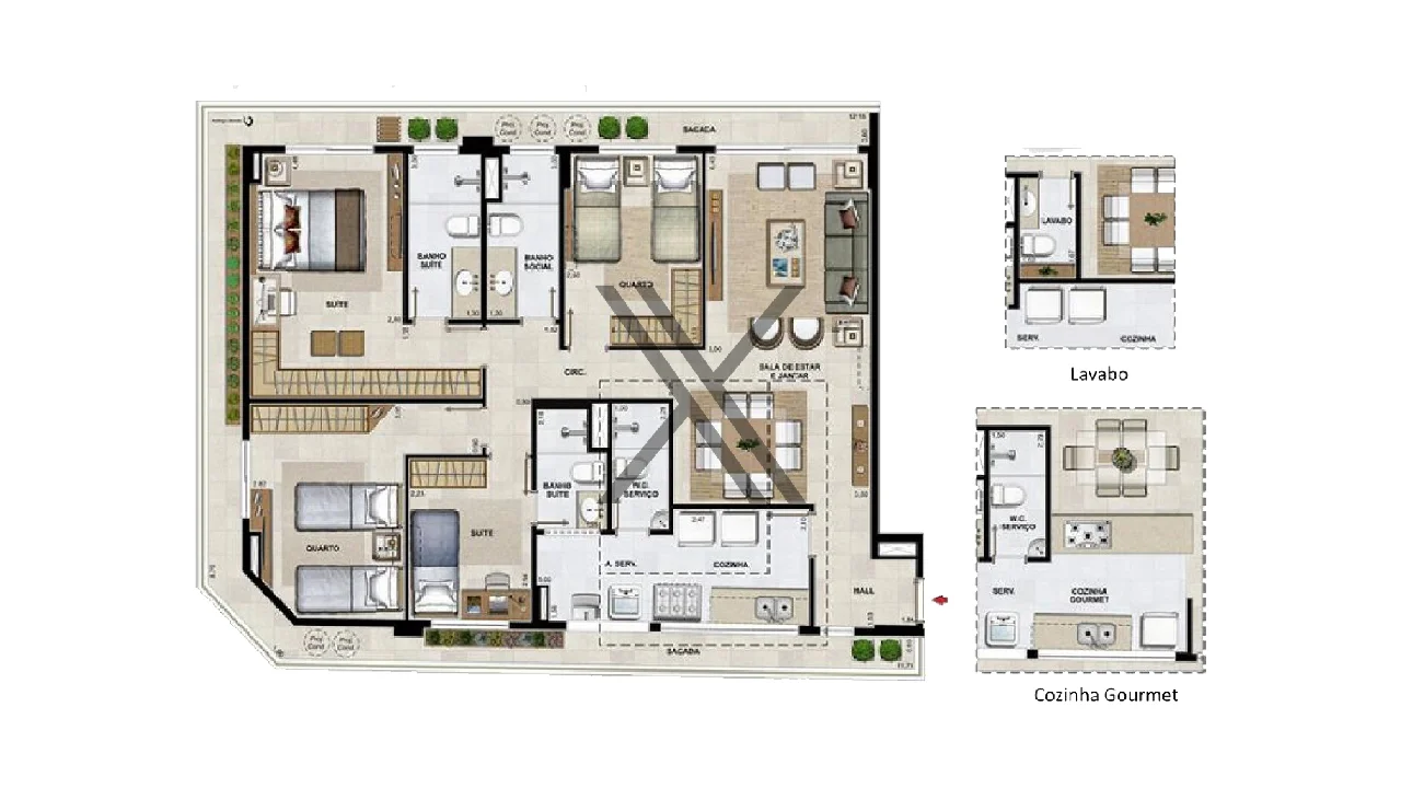 Planta Baixa 3D