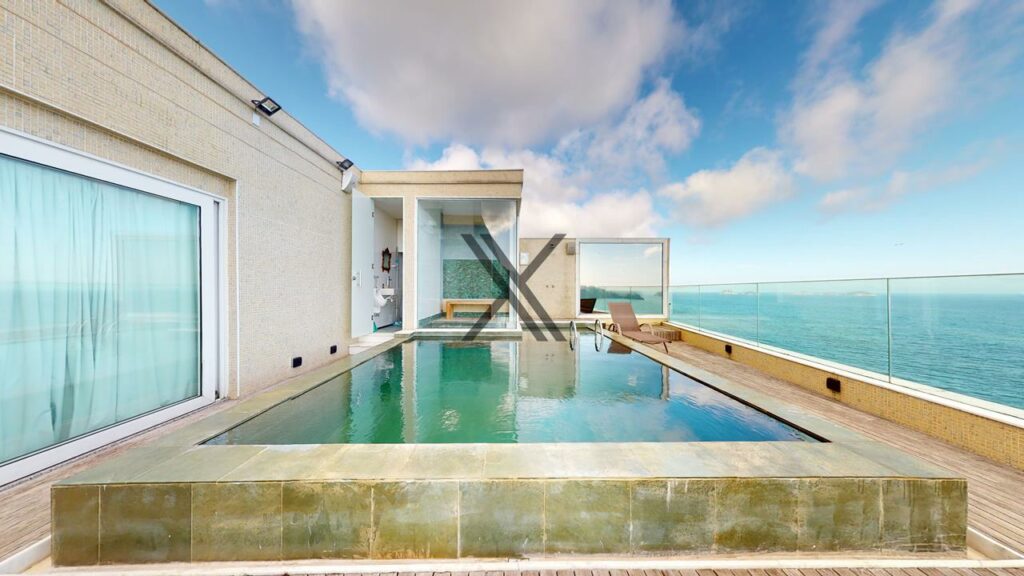 Cobertura 4 Suítes Frontal Mar São Conrado Rio de Janeiro rj 22