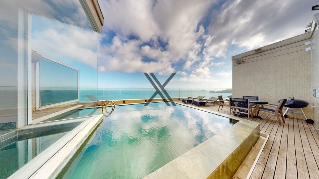 Cobertura 4 Suítes Frontal Mar São Conrado Rio de Janeiro rj 23