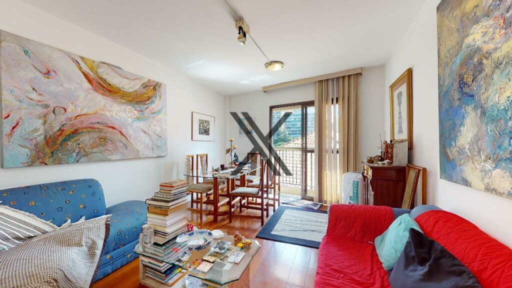 Apartamento de 2 quartos com vista para o Pão de Açúcar em Botafogo