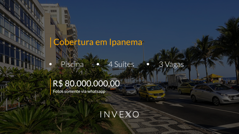 Cobertura Vieira Souto Ipanema