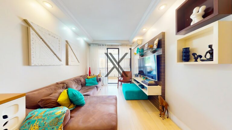 Apartamento de 3 Quartos com Vista para Lagoa — foto 1