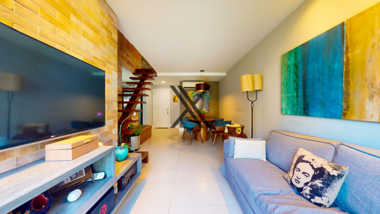 Duplex em Prédio Novo em São Conrado — foto 2