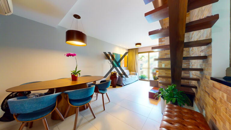 Duplex em Prédio Novo em São Conrado — foto 3
