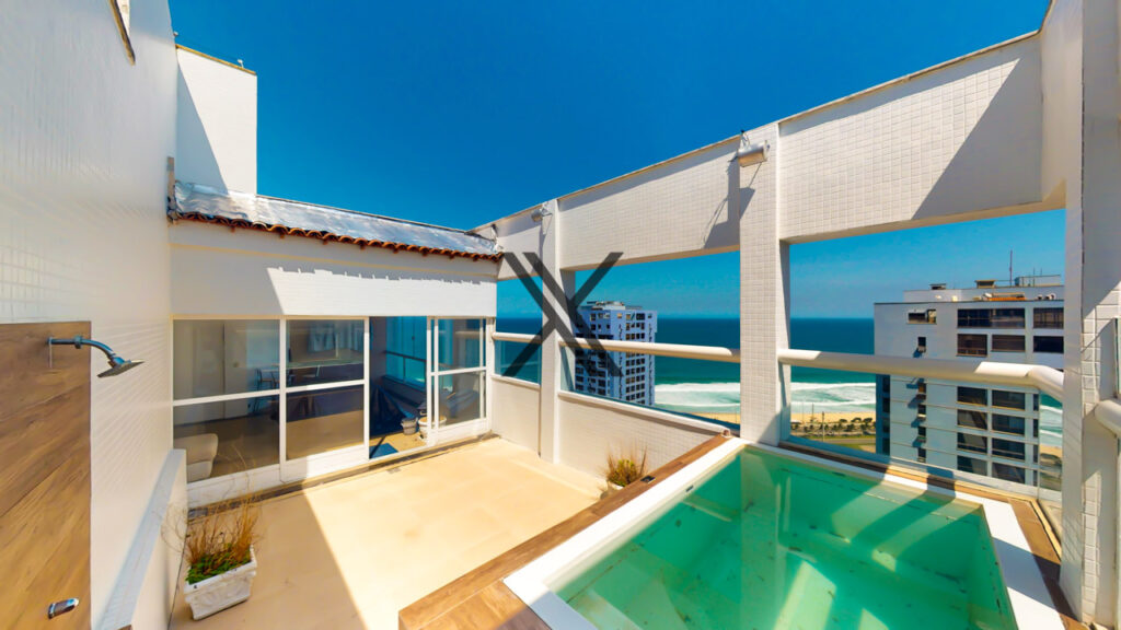 cobertura na barra duplex com vista mar rio de janeiro rj 20