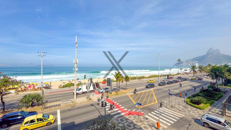 Apartamento Frontal Mar com 3 Quartos em Ipanema — foto 6