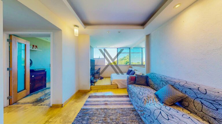 Apartamento Linear em Botafogo com 3 quartos e vista verde