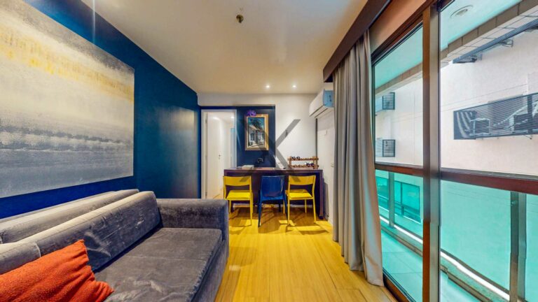 Apartamento Linear em Copacabana, 1 quarto e lazer completo — foto 2