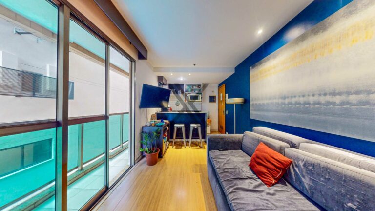 Apartamento Linear em Copacabana, 1 quarto e lazer completo — foto 3