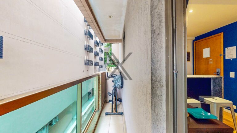 Apartamento Linear em Copacabana, 1 quarto e lazer completo — foto 6