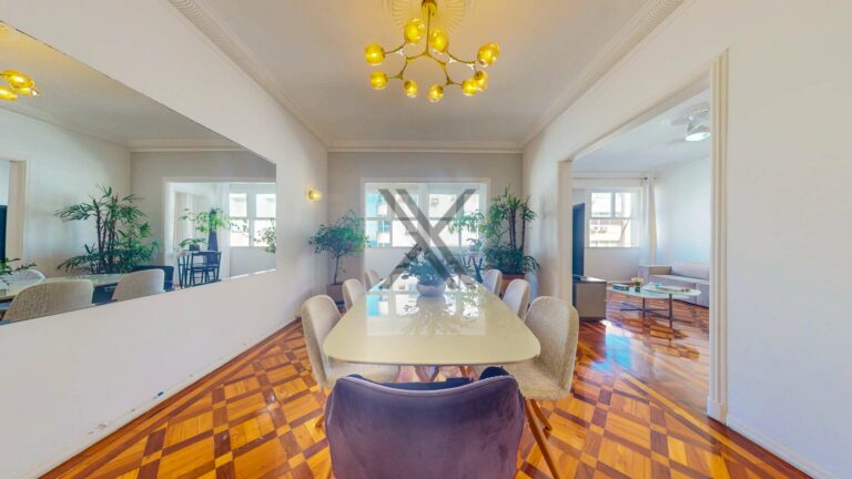 Apartamento Linear em Copacabana, 3 quartos e sol da manhã — foto 4