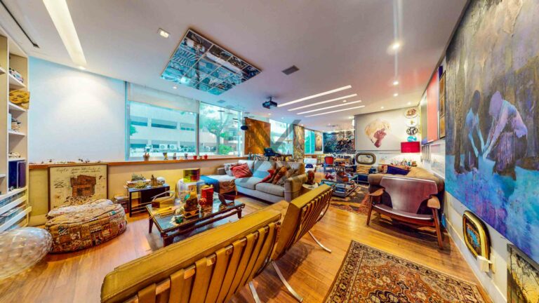 Apartamento Linear em Ipanema planta circular e 3 quartos — foto 2