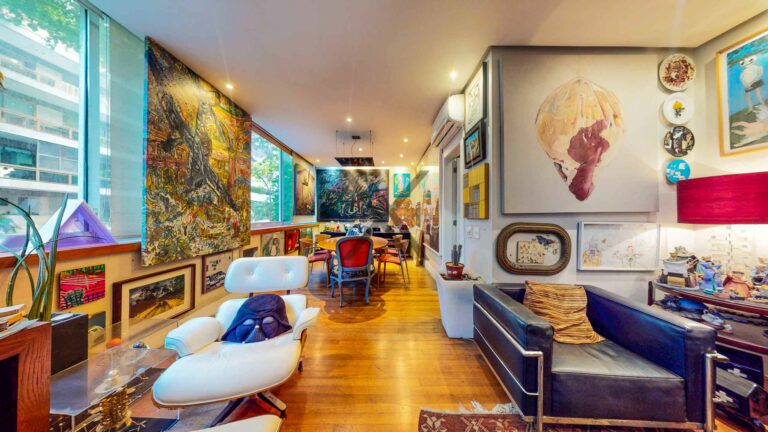 Apartamento Linear em Ipanema planta circular e 3 quartos — foto 6