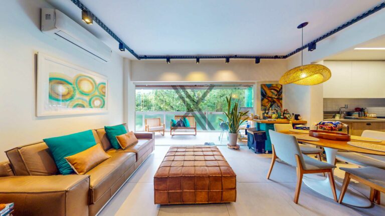Apartamento Linear na Lagoa reformado com 3 quartos — foto 1
