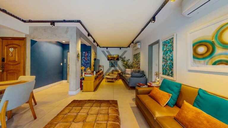 Apartamento Linear na Lagoa reformado com 3 quartos — foto 2