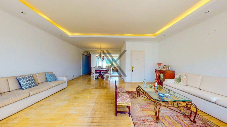 Apartamento Linear com Vista Cristo e Lagoa