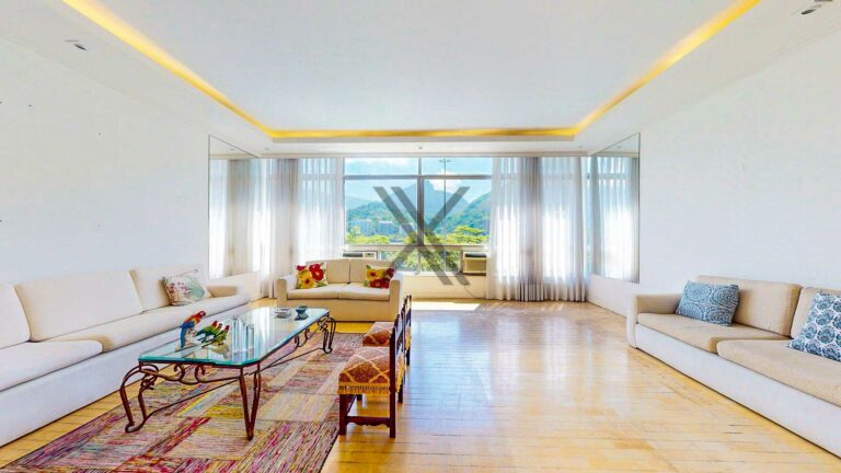 Apartamento Linear com Vista Cristo e Lagoa — foto 3