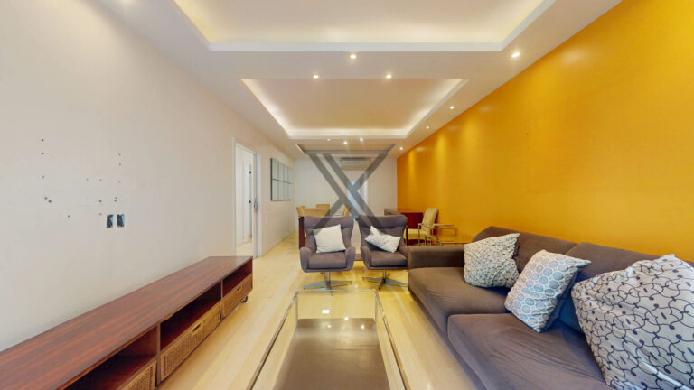 Apartamento Linear na Lagoa: 3 quartos e vista verde — foto 2