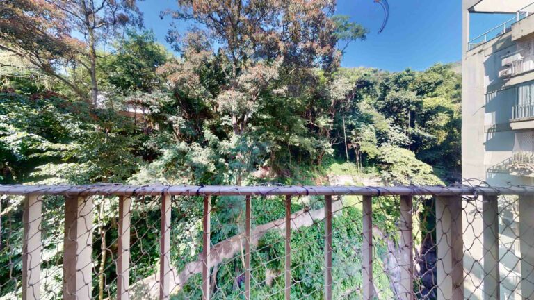 Apartamento Linear na Lagoa: 3 quartos e vista verde — foto 3