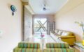 Apartamento Linear com 3 quartos e vista lagoa