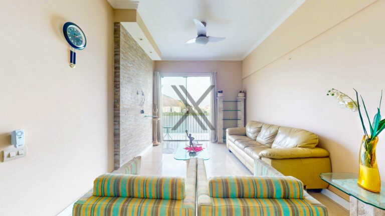 Apartamento Linear com 3 quartos e vista lagoa — foto 1