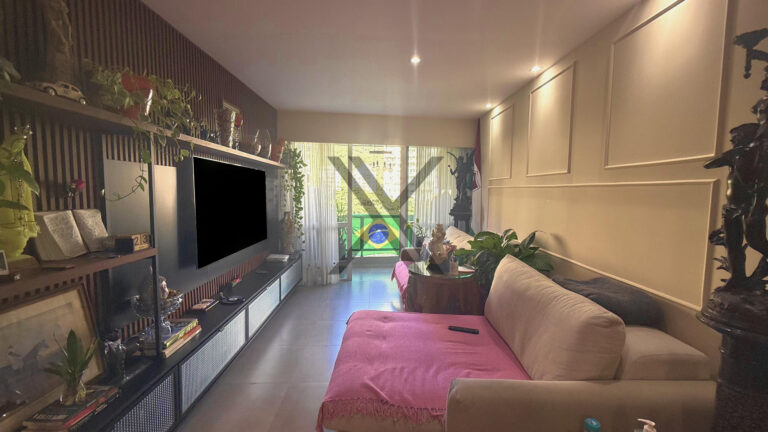Apartamento em São Conrado, 2 quartos, reformado e vista livre — foto 1