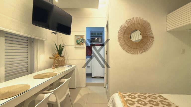 Studio Linear no Leblon, 1 quarto em área nobre — foto 3