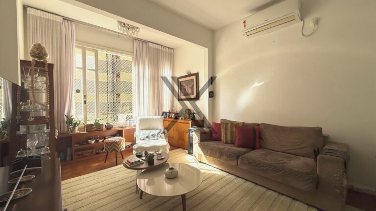 Apartamento no Leblon com 3 quartos e pé-direito alto — foto 2