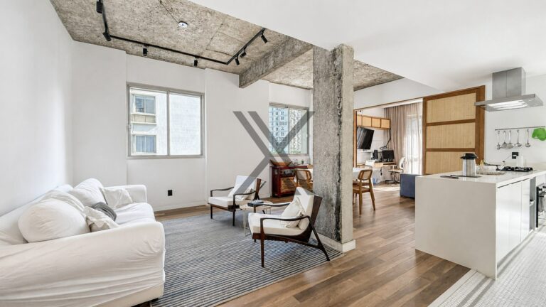 Apartamento em São Conrado com 2 quartos e estilo moderno — foto 2