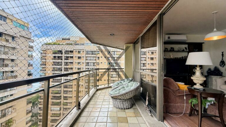Apartamento em São Conrado com vista mar e 4 quartos — foto 6
