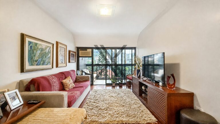 Apartamento de 3 quartos no melhor prédio da Fonte da Saudade, com vista incrível para a Lagoa e Cristo — foto 1